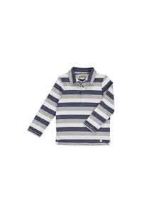 LS THICK STRIPED POLO