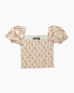 CS FLORAL MARLEE TOP