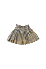 Load image into Gallery viewer, METALLIC PLEATED SKIRT
