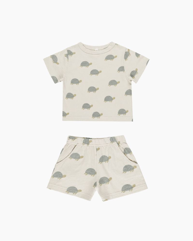 SS SEA TURTLES TEE/SHORT SET