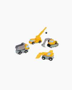 CONSTRUCTION VEHICLES 4P SET (3Y+)