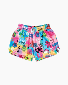 COREY PAIGE SNOW DAYS FLEECE SHORT