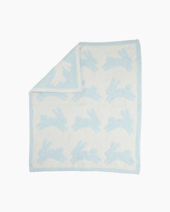 BLUE BUNNY BLANKET