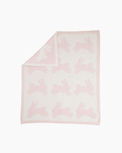 PINK BUNNY BLANKET