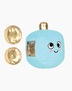 DREIDEL & COINS PLUSH