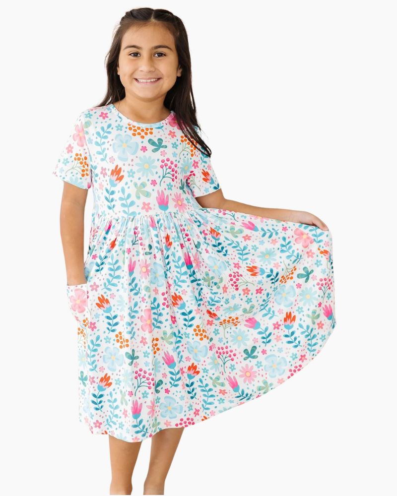 SS SUNLIT GARDEN PCKT TWIRL DRESS