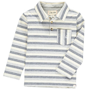 LS ROCKWOOD STRIPED POLO