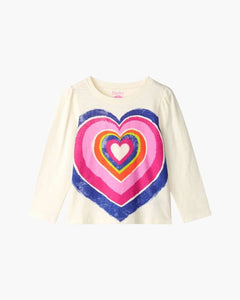 LS HEART BURST TEE