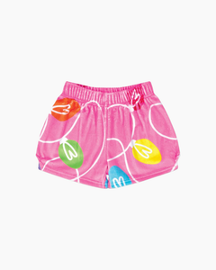 TINSEL & GLOW LIGHT FLEECE SHORT