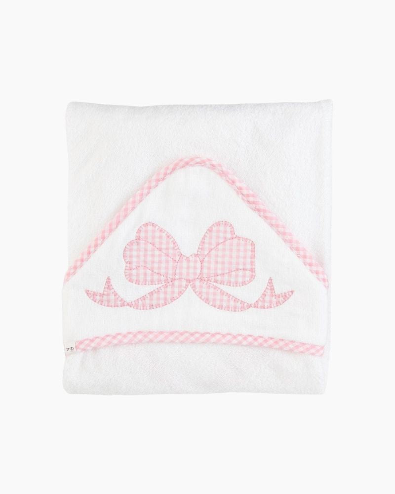 BOW APLQ HOODED TOWEL