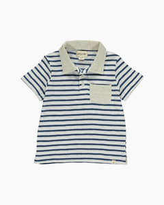 SS STRIPED PKT POLO