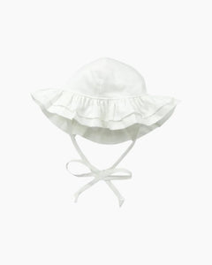 DOUBLE RUFFLE HAT UPF 50+