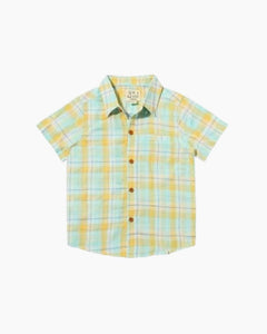 SS PLAID WOVEN BD SHIRT