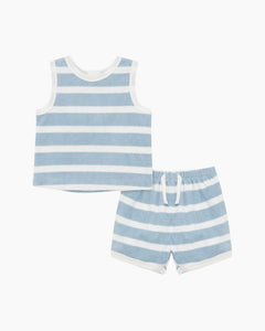 SEASIDE TERRY TANK & SHORT SET