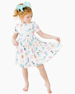 SS PUPPY PALS PCKT TWIRL DRESS