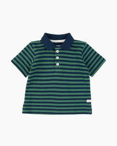 SS STRIPED PIQUE POLO