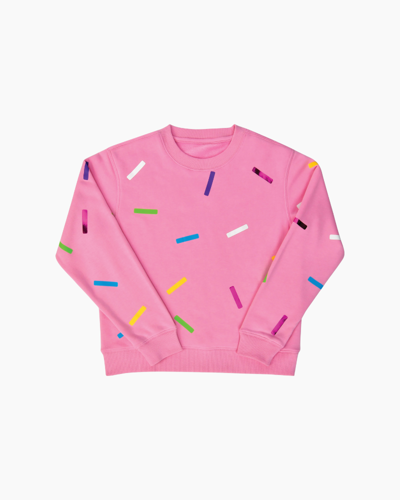 LS MTLC SPRINKLES SWTSHRT