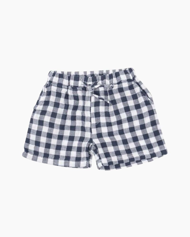 GINGHAM MUSLIN P/O SHORT