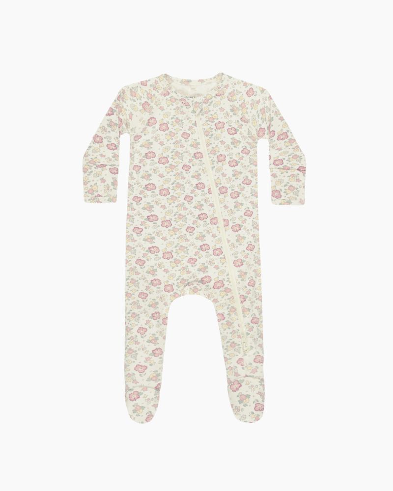 LS BLOOM BAMBOO FOOTIE