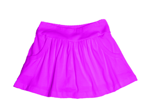 SOLID FLARE SKORT