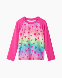 1P LS KALEIDOSCOPE HRTS RASH SHIRT