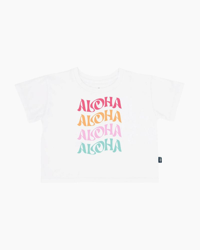 SS ALOHA CROP TEE