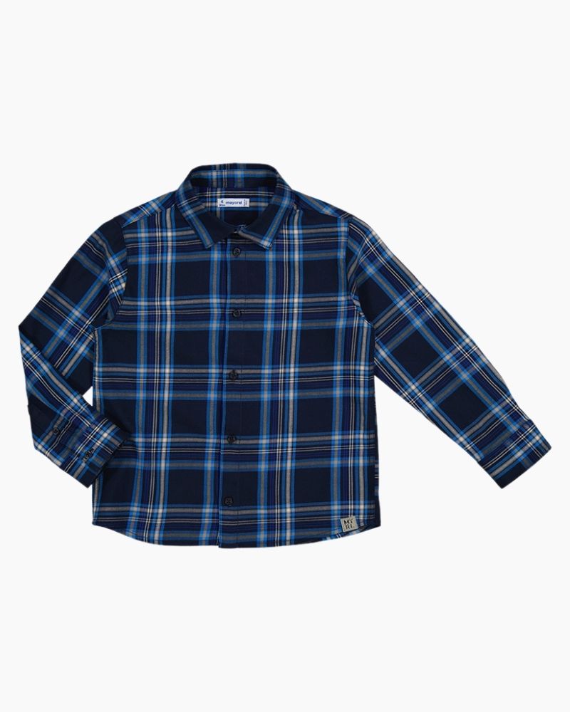 LS PLAID FLANNEL BD