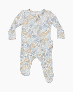 LS EDITH'S FLORAL FOOTIE