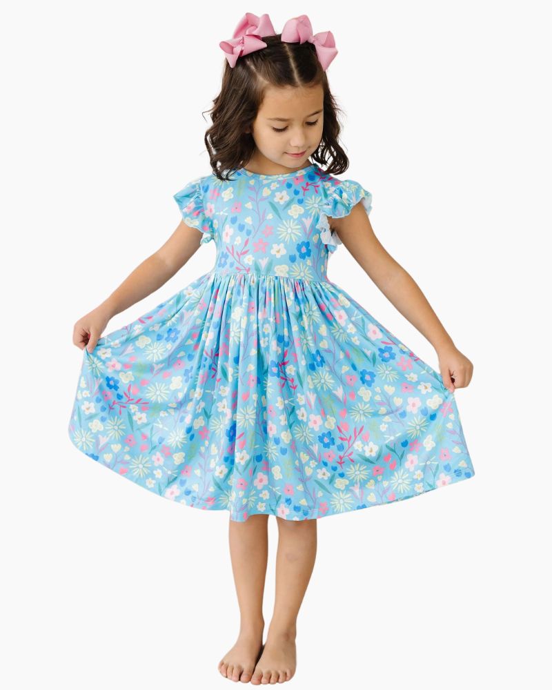 CS SPRING SPLENDOR FLTR TWIRL DRESS