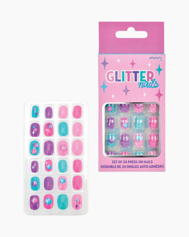 GLITTER NAILS SET