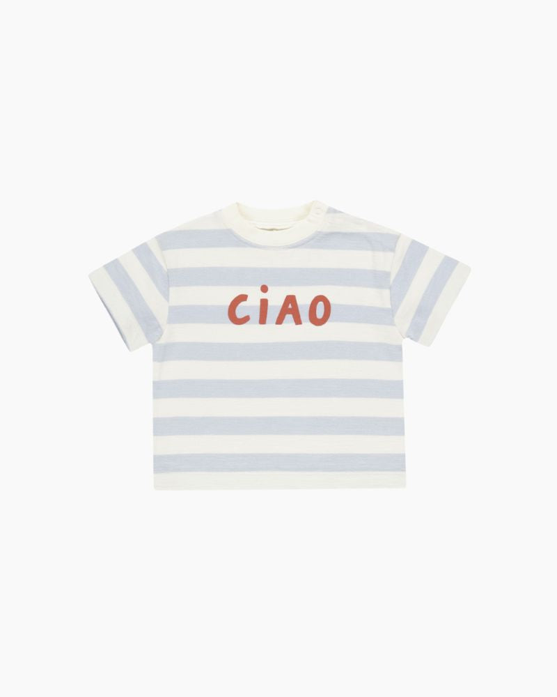 STRIPED CIAO VINTAGE TEE