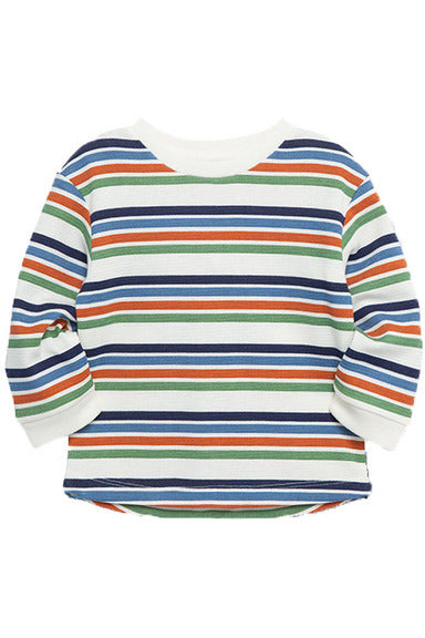 LS STRIPED TEE