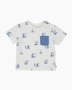 SS SCTR SAILBOATS PCKT TEE