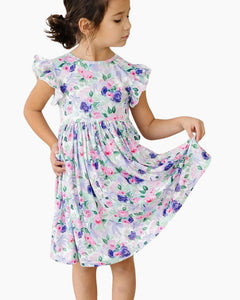 CS LAVENDER LOVE FLTR TWIRL DRESS