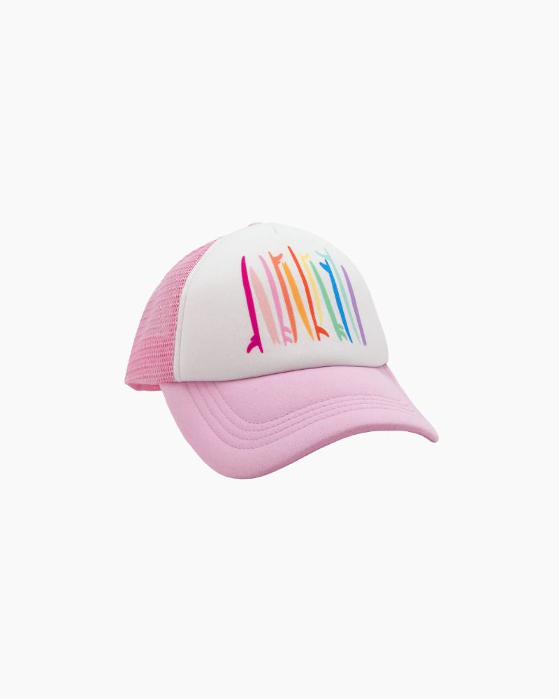 RAINBOW SURF TRUCKER HAT