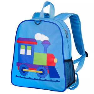 TRAIN EMB BACKPACK 12"