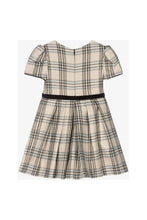 Load image into Gallery viewer, BUTTON DETAIL PLAID DRESS
