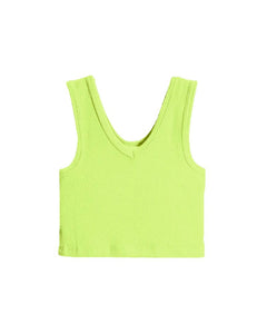 SL WAFFLE CROP TANK