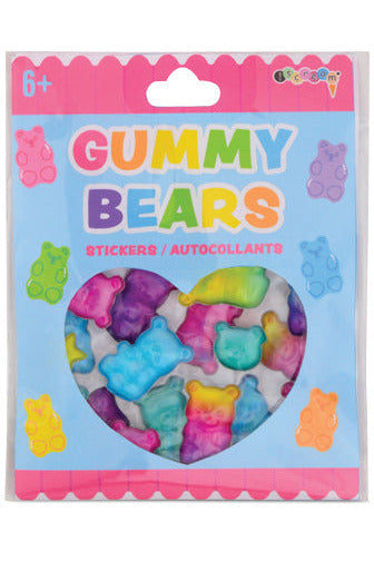 GUMMY BEARS GEL STICKERS