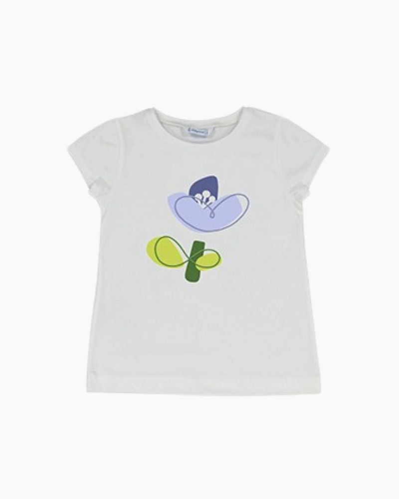 SS SCTR FLOWERS TEE