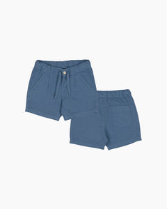 DRAWSTRING TWILL SHORT