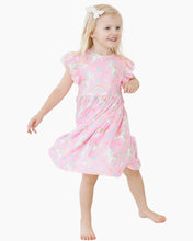 Load image into Gallery viewer, CS MY LTL UNICORN FLTR TWIRL DRESS
