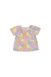 CS PATCHWORK FLORAL TEE