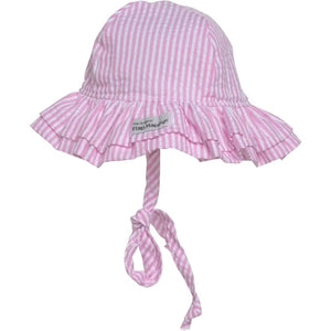 DOUBLE RUFFLE HAT UPF 50+