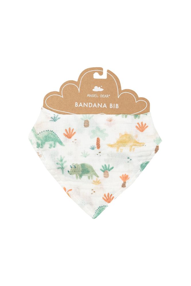 SOFTY DINOS BANDANA BIB