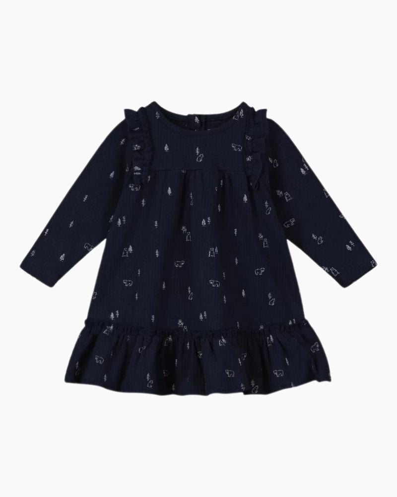 LS ASWEN BEARS DRESS