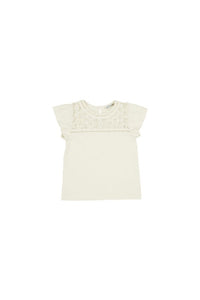 SS EYELET YOKE DTL TOP