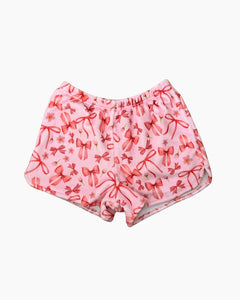 SCATTER BOWS FLEECE SHORT