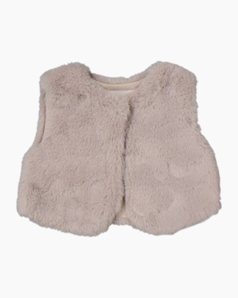 SL FAUX FUR VEST