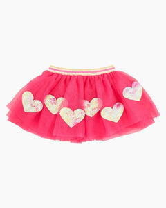 PINK HEART SEQUIN TUTU